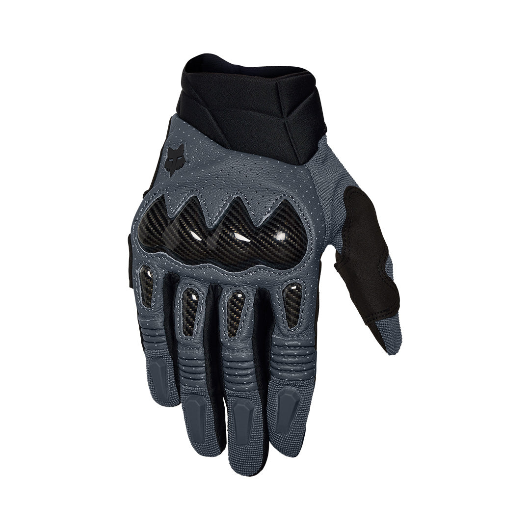 Guantes De Motocross Fox Racing Bomber - Protección Nudillos Y Dedos, Palma Clarino Y Compatibles Táctil