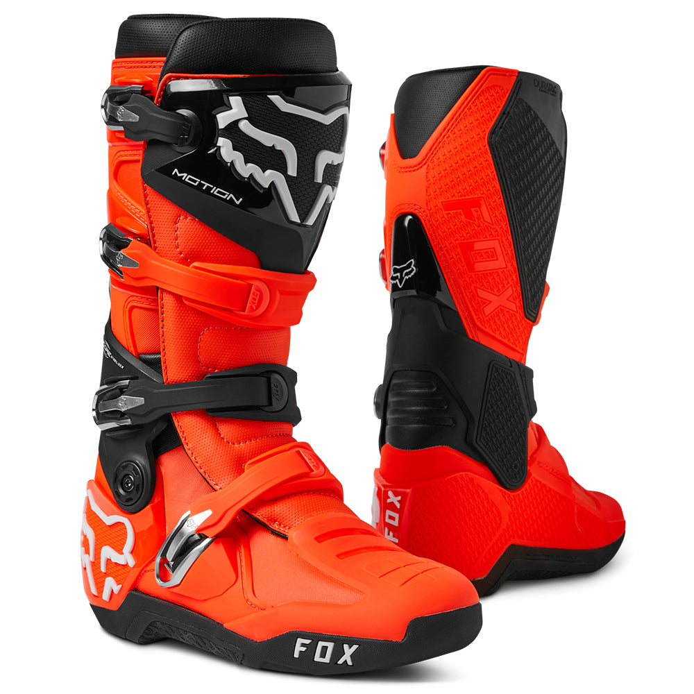 Botas de moto para hombre, transpirables, para motocross, deportes al aire  libre, ciclismo, botas protectoras, color rojo